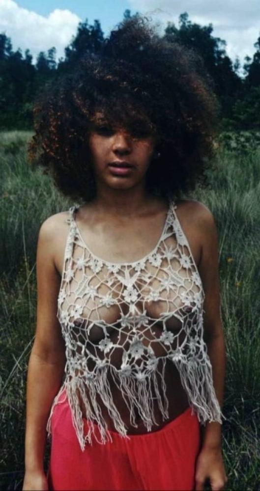 25P Black Women Public, Outside, Flashing 17
