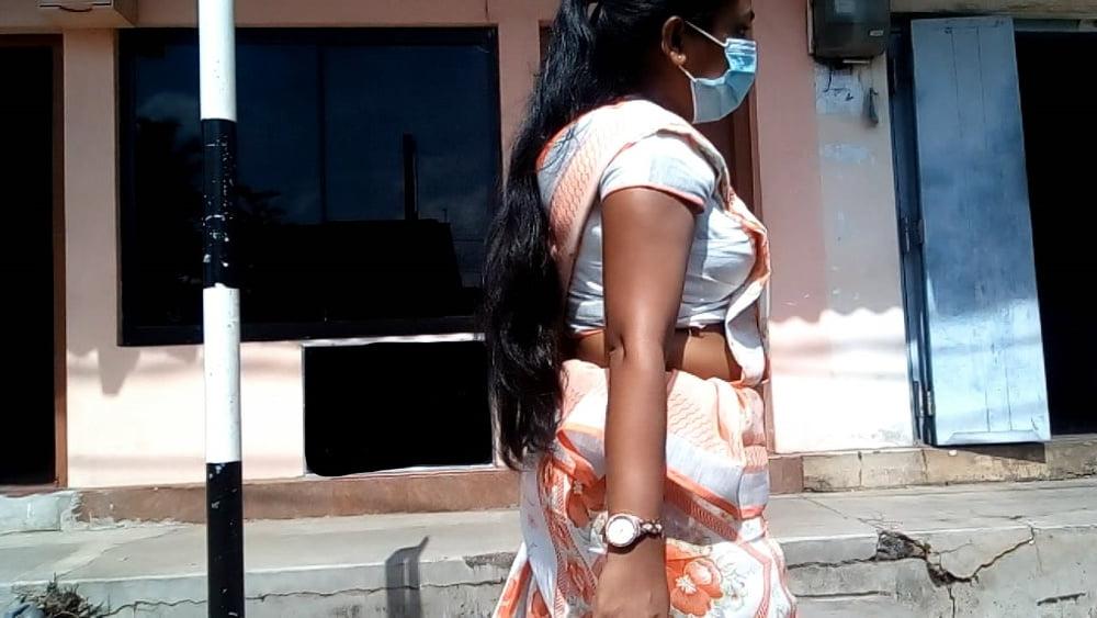 25P sl hot saree road capture fb 6