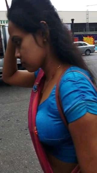 25P sl hot saree road capture fb 6