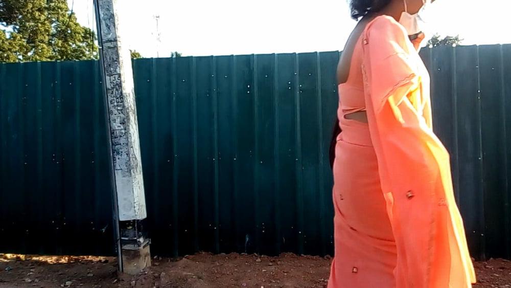 25P sl hot saree road capture fb 6