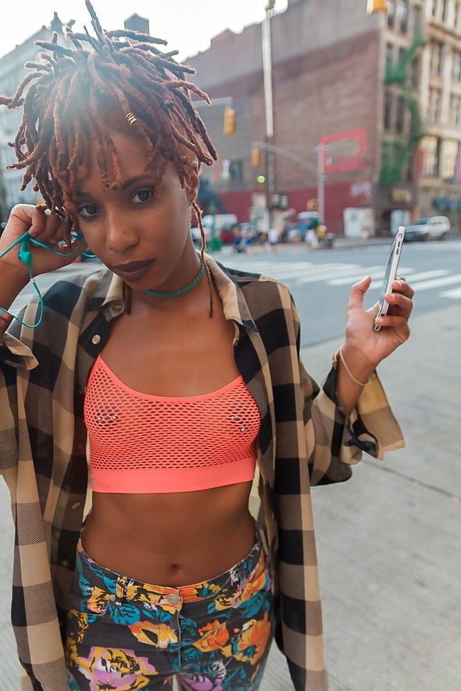 25P Black Woman See Through 26
