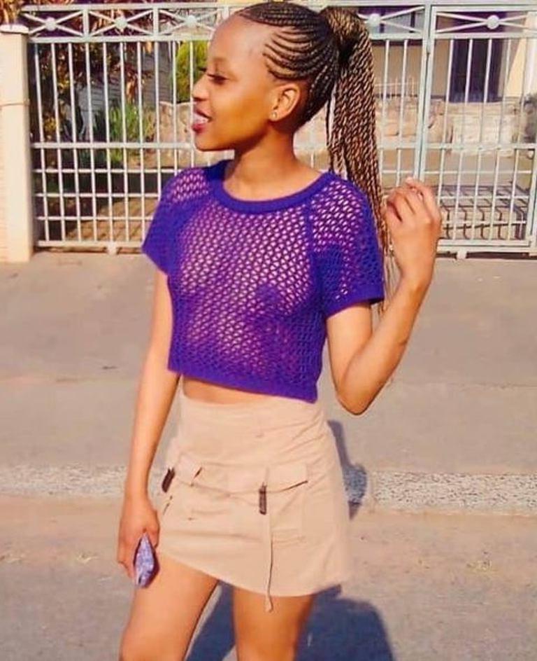25P Black Woman See Through 26
