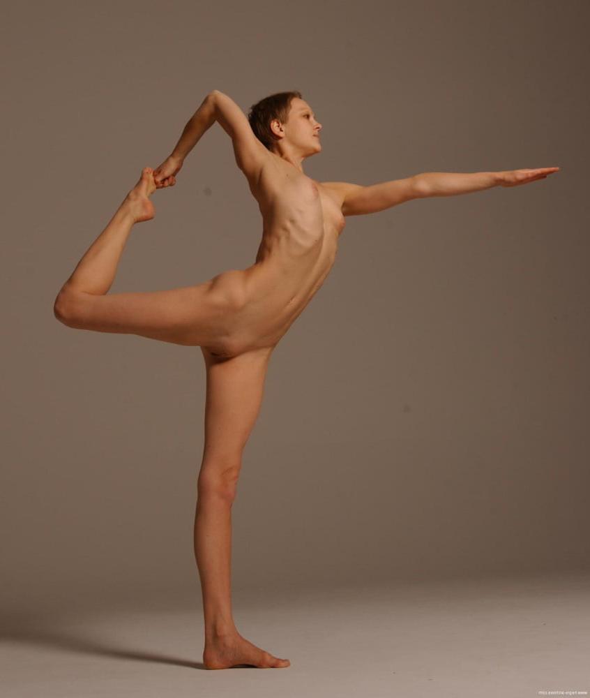 14P Naked Female Yoga