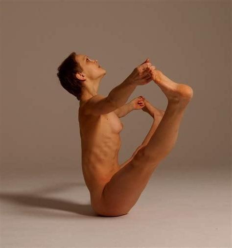 14P Naked Female Yoga