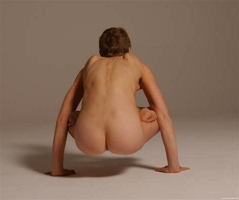 14P Naked Female Yoga