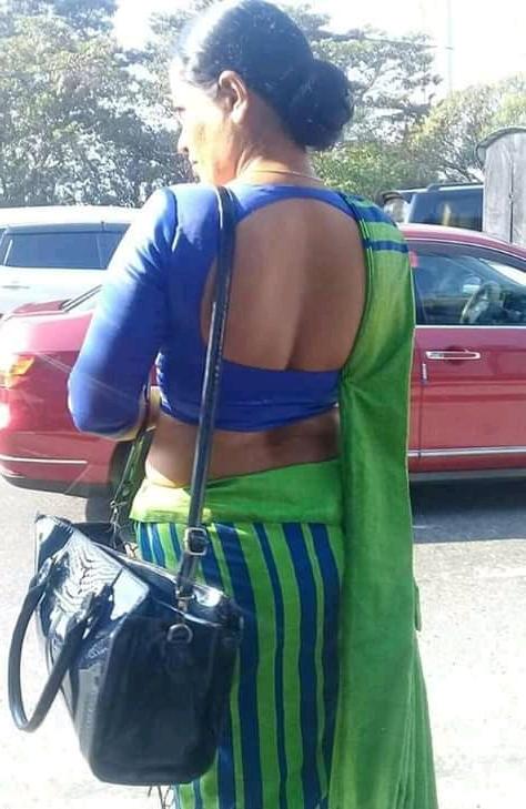 25P sl hot saree road capture fb 5