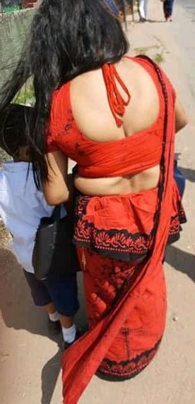 25P sl hot saree road capture fb 5