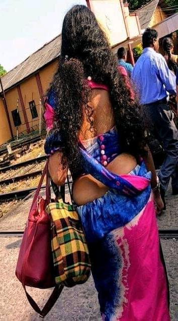 25P sl hot saree road capture fb 5