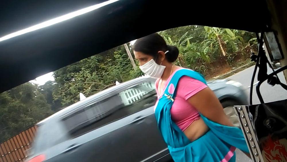 25P sl hot saree road capture fb 5