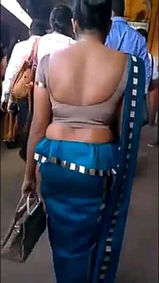 25P sl hot saree road capture fb 5