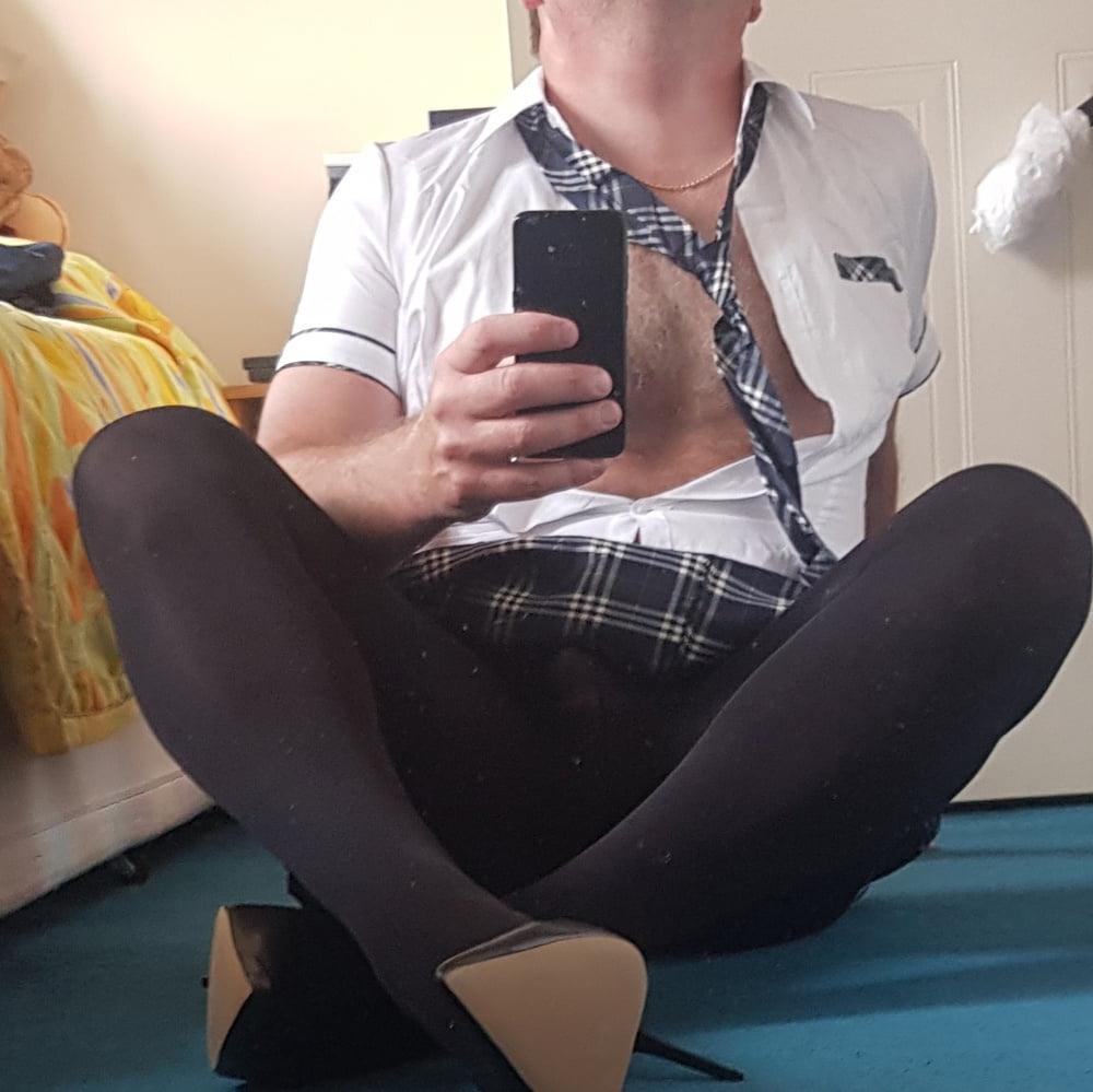 15P Schoolie Black Tights