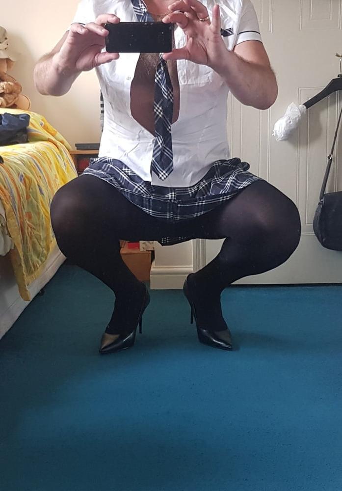 15P Schoolie Black Tights