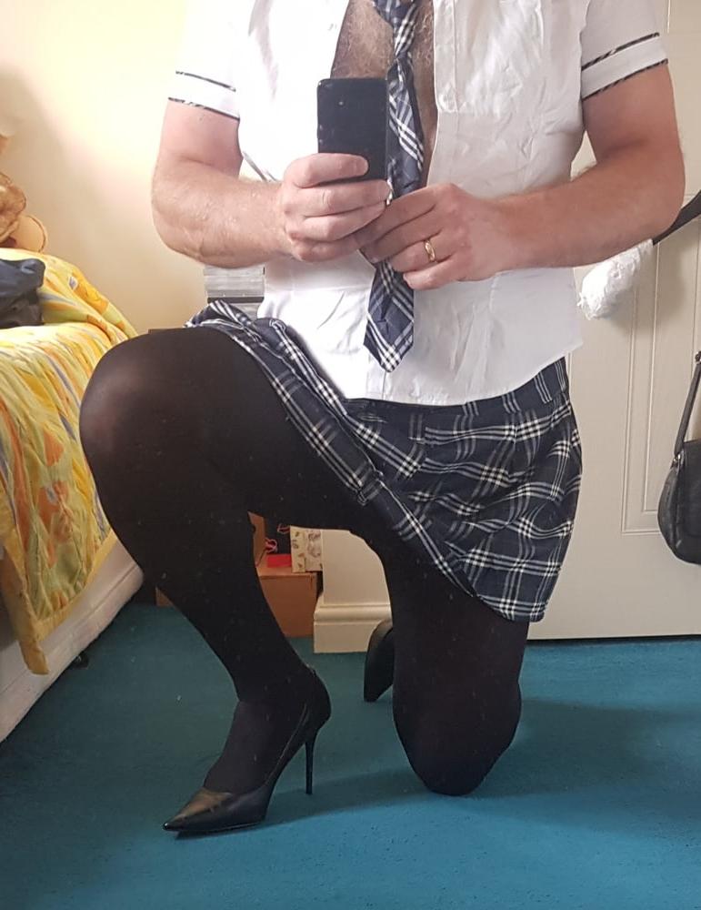 15P Schoolie Black Tights