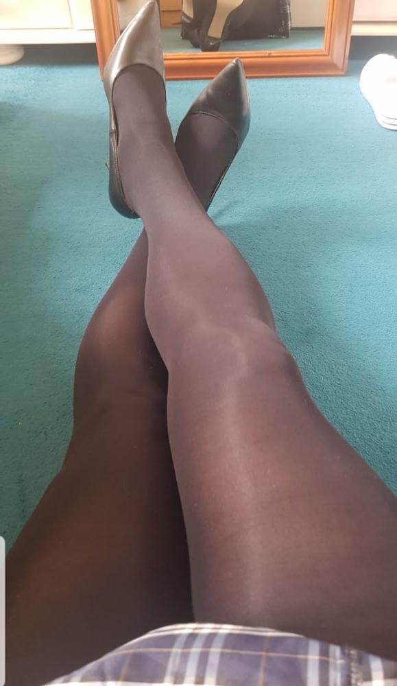 15P Schoolie Black Tights