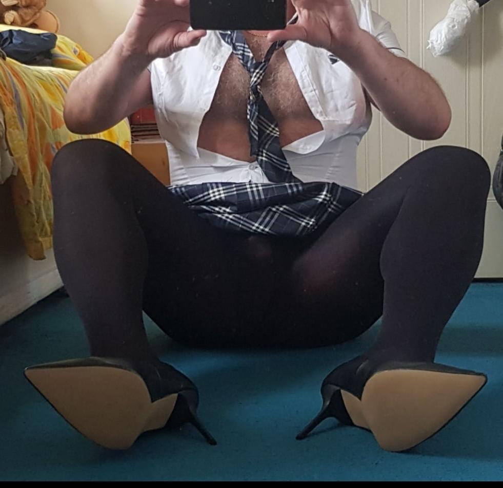 15P Schoolie Black Tights