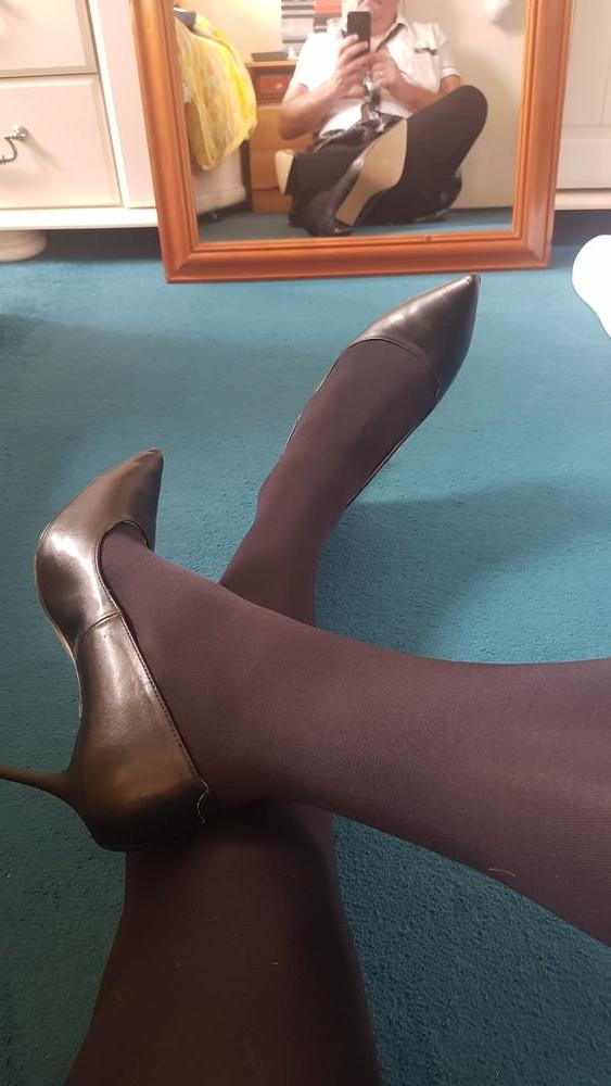 15P Schoolie Black Tights