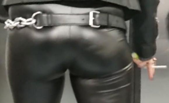 25P Leather ass 8