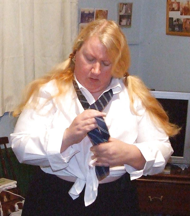 10P A.J. School Slut