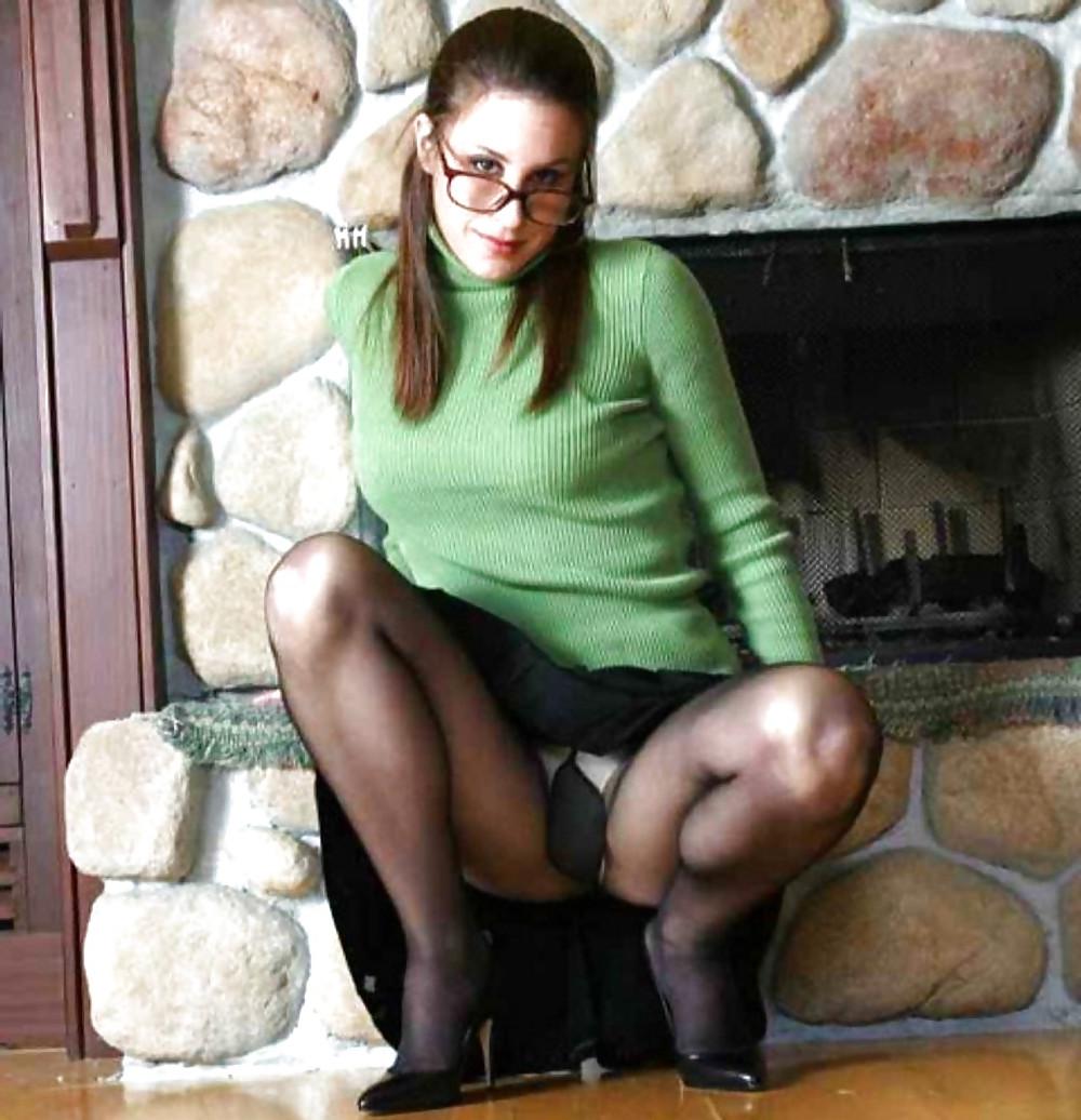 25P Pantyhose Squat # 02