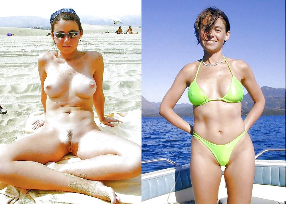 25P Hot Tits at the Beach 17