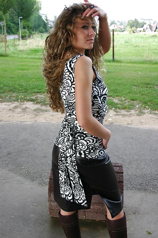 9P Nathalie in leather 