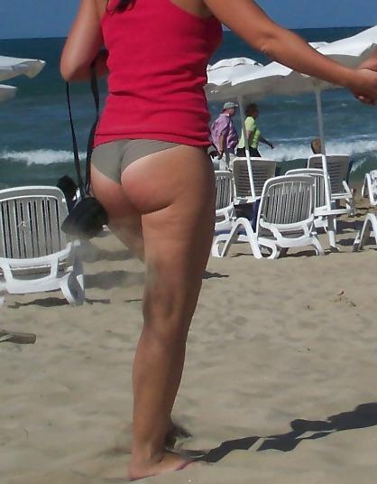 25P Beach super round greasy ASS