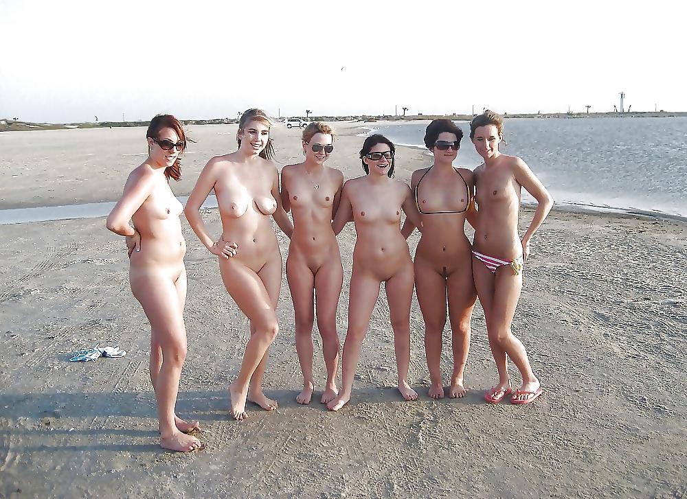 25P Hot Tits at the Beach 18