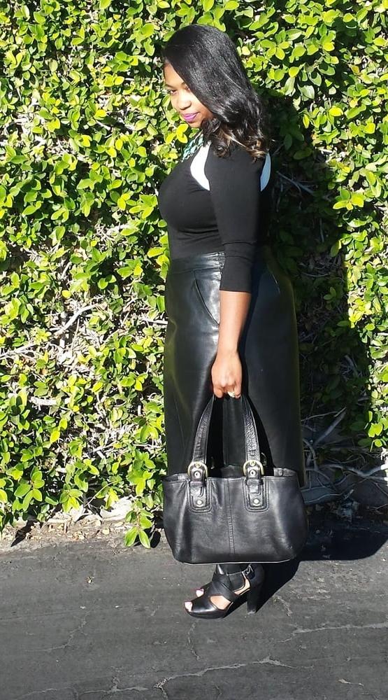 12P Leather Woman BBW