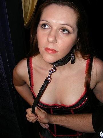25P Collared and leashed bitches