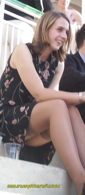 25P Sexy girls flash top stockings