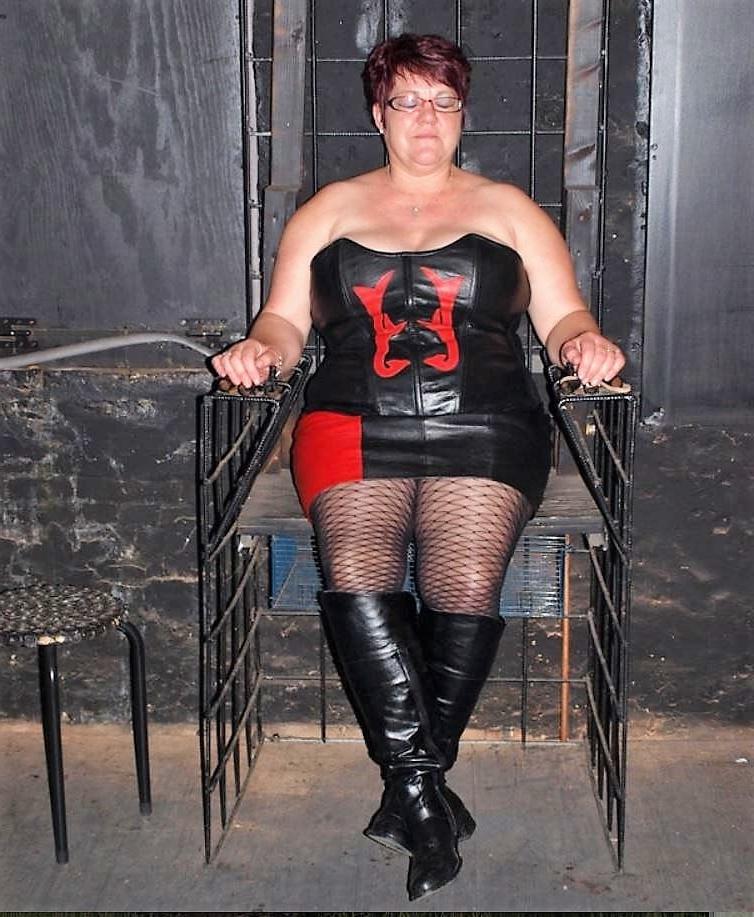 25P Mature mistresses in leather i have served or would love to