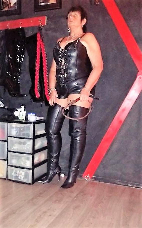 25P Mature mistresses in leather i have served or would love to