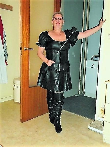 25P Mature mistresses in leather i have served or would love to
