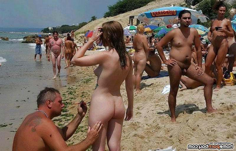 25P Nudist beach is best
