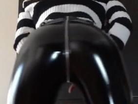 25P Leather ass 7