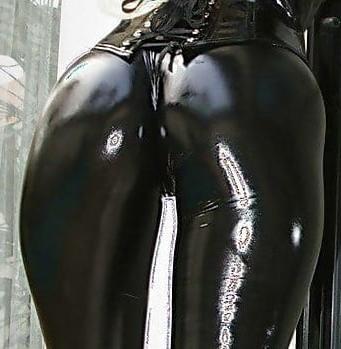 25P Leather ass 7