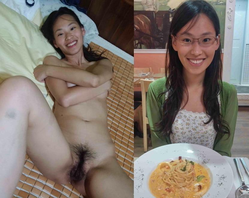 25P Asian girls dressed and undressed