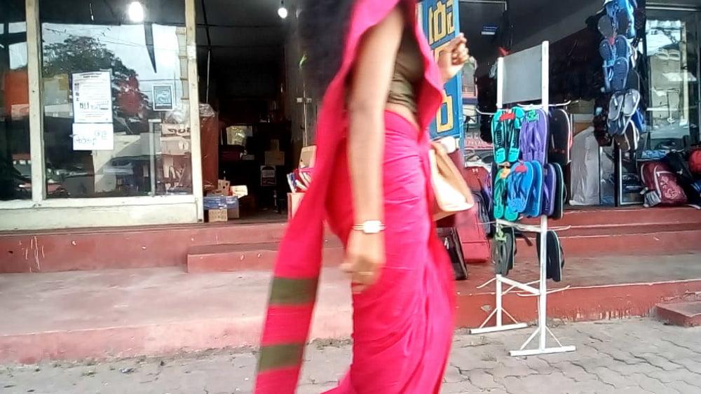 25P sl hot saree road capture fb 4