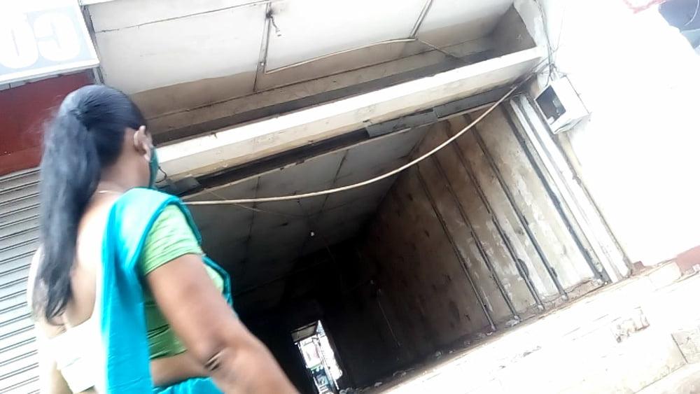 25P sl hot saree road capture fb 4