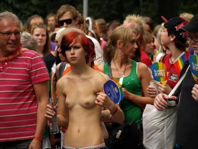 25P Amateur Sluts Public Flashing! - 203!