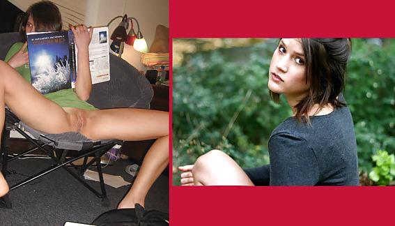 6P The two faces of a college-girl - N. C.