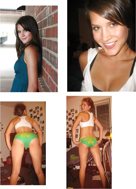 6P The two faces of a college-girl - N. C.