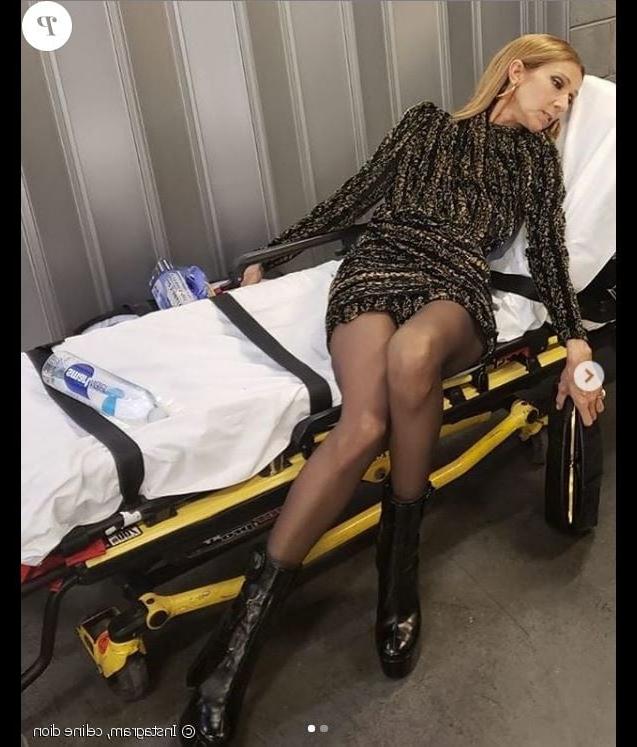 25P Celine Dion legs for days