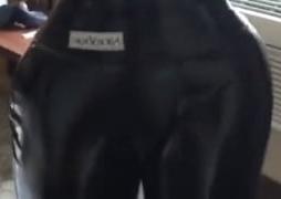 25P Leather ass 6