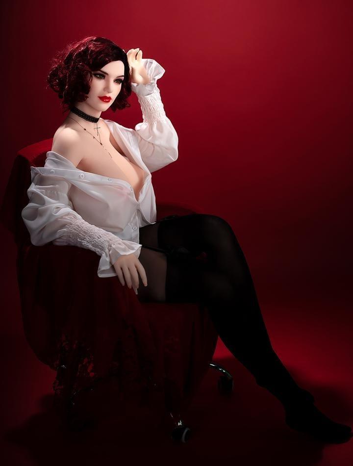 6P Sexy secretary dolls with stockings