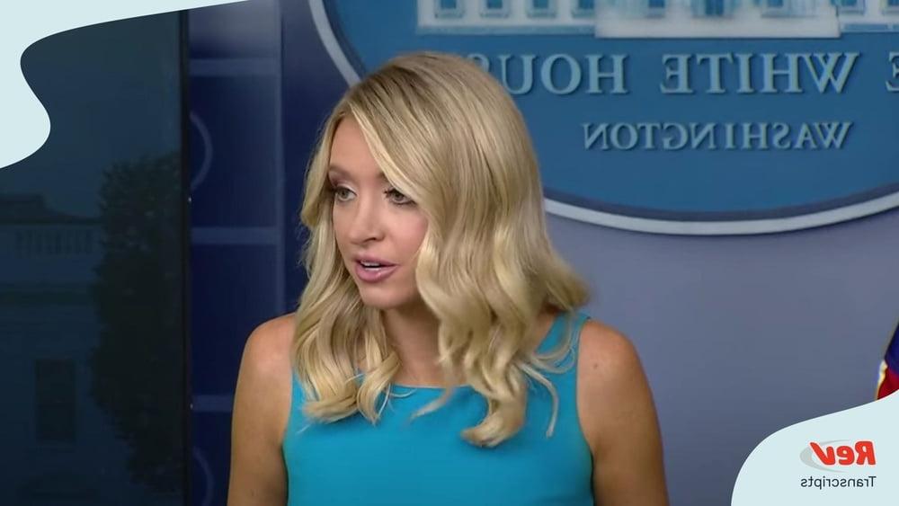 13P Kayleigh McEnany WH Press Secretary