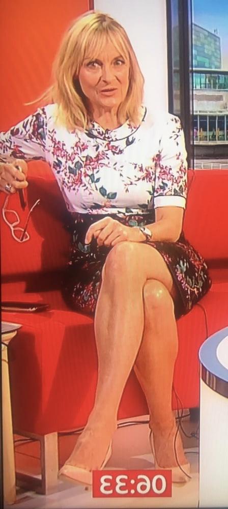 24P Louise Minchin Cock Teasing Fuckable MILF With Legs On Show