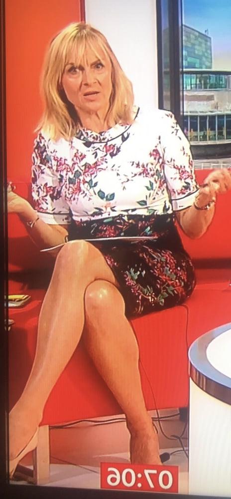 24P Louise Minchin Cock Teasing Fuckable MILF With Legs On Show