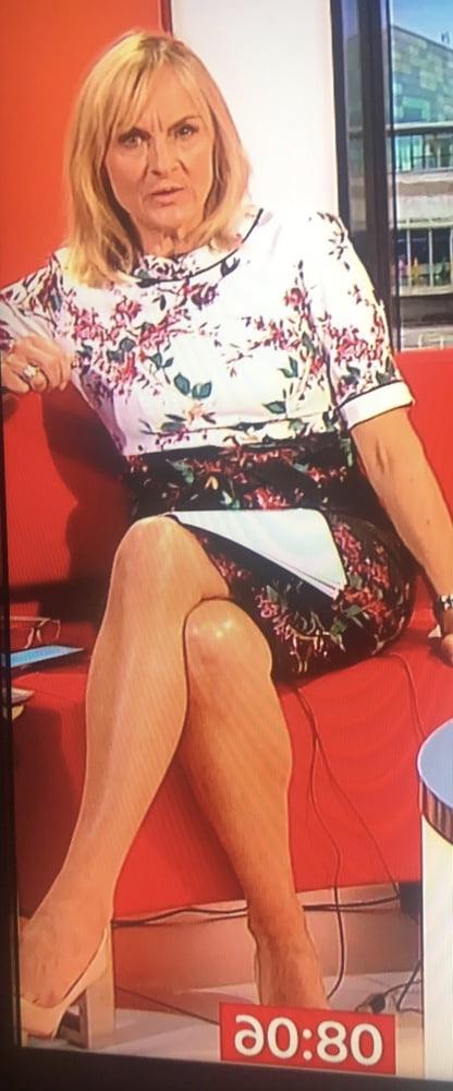 24P Louise Minchin Cock Teasing Fuckable MILF With Legs On Show