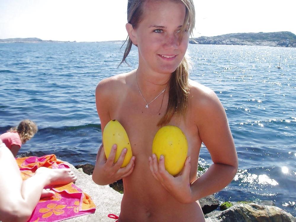 25P More Nudist Beach Fun